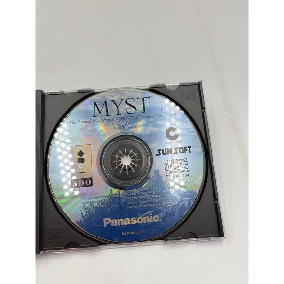 Myst (Panasonic 3DO, 1995) Complete In Jewel Case Works Vintage 90s Video Game - Picture 5 of 8